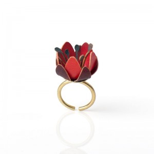 Anillo campanillas rojo Anillo campanillas rojo