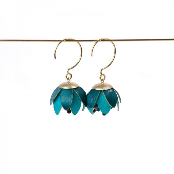 Pendientes campanillas azules Pendientes campanillas azules