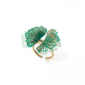 Anillo brotes turquesa Anillo brotes turquesa
