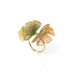 Anillo brotes amarillo Anillo brotes amarillo