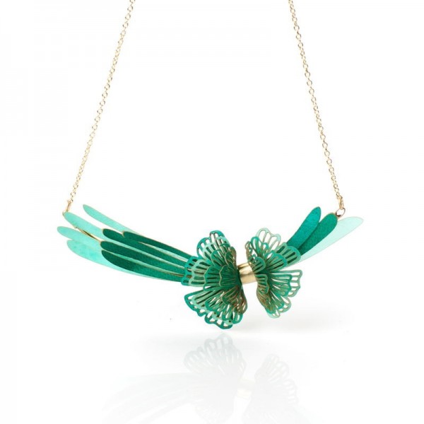 Gargantilla Brotes turquesa Gargantilla Brotes turquesa