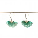 Pendientes Brotes Gr. turquesa Pendientes Brotes Gr. turquesa