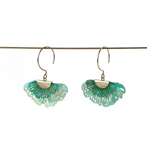 Pendientes Brotes Gr. turquesa Pendientes Brotes Gr. turquesa