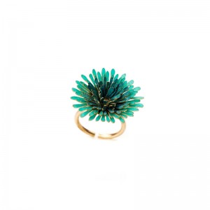 Anillo Anémona turquesa Anillo Anémona turquesa