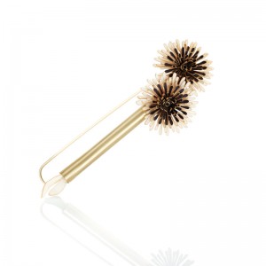 Broche Anémona tubo crudo Broche Anémona tubo crudo