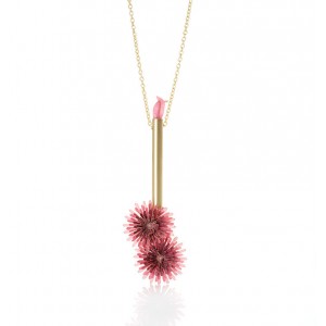 Colgante Anémona tubo malva Colgante Anémona tubo malva
