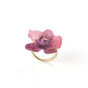 Anillo Orquídea Malva Anillo Orquídea Malva