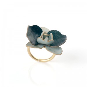 Anillo Orquídea Gris Anillo Orquídea Gris
