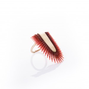 Anillo Areca Rojo Anillo Areca Rojo