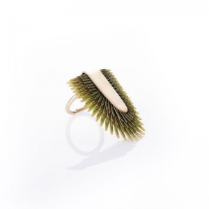 Anillo Areca Verde Anillo Areca Verde