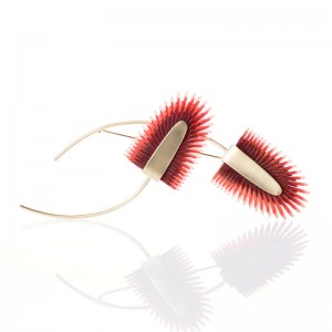 Broche Areca Rojo Broche Areca Rojo
