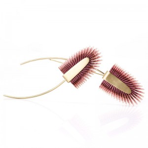 Broche Areca Malva Broche Areca Malva