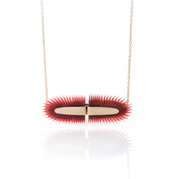 Colgante Areca Horizontal Rojo Colgante Areca Horizontal Rojo