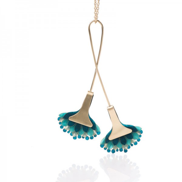 Colgante Bromelia Azul Colgante Bromelia Azul