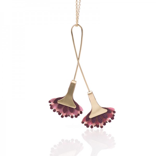 Colgante Bromelia Malva Colgante Bromelia Malva