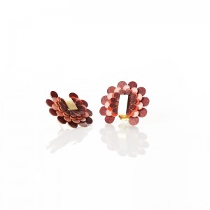 Pendientes presión Paipai Rojo Pendientes presión Paipai Rojo