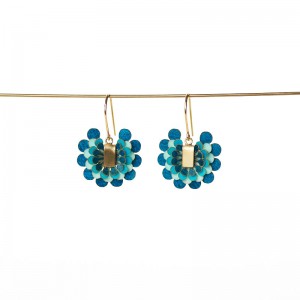 Pendientes Peq. Paipai Azul Pendientes Peq. Paipai Azul