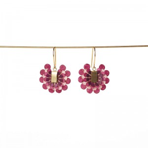 Pendientes Peq. Paipai Malva Pendientes Peq. Paipai Malva